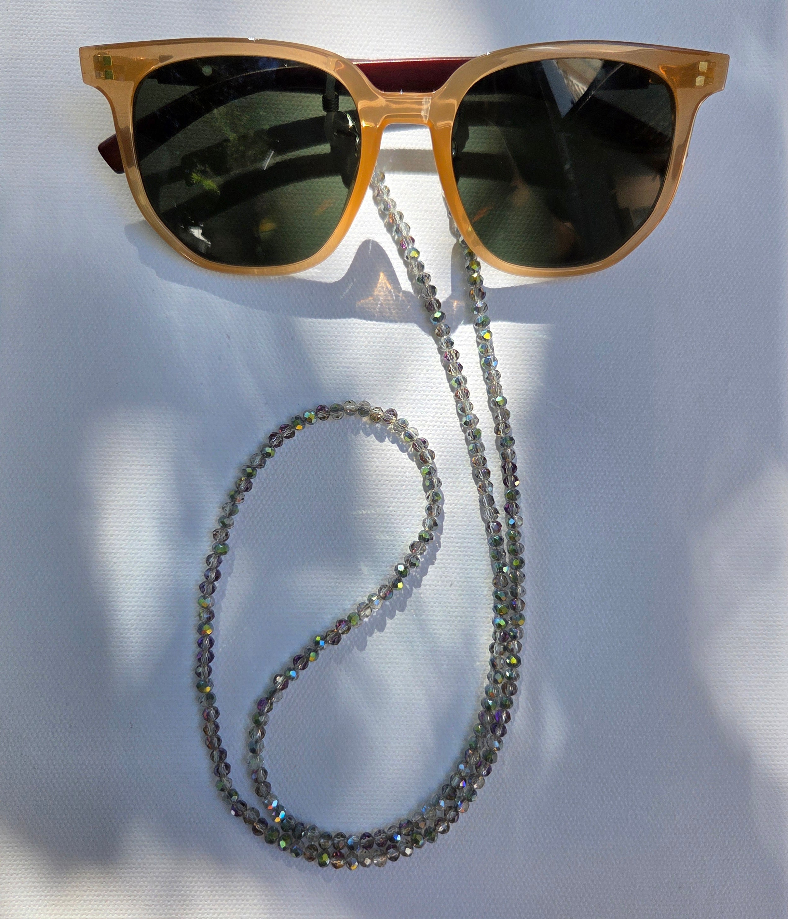 Purple Rain Glass Chain